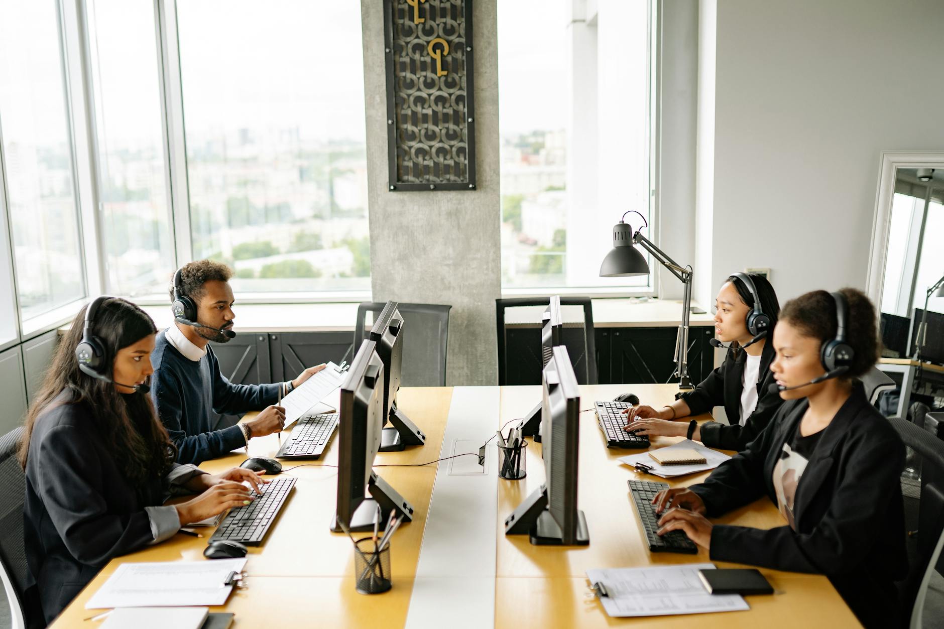 Cliente posant des questions sur un produit