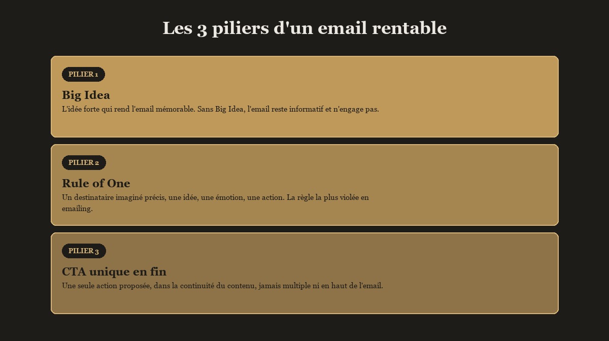 Schéma des séquences email automatiques essentielles pour un e-commerce rentable