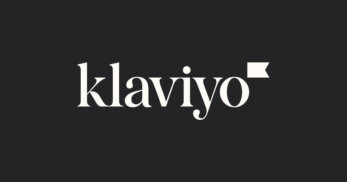 Le logo Klaviyo, plateforme d'emailing pour e-commerce
